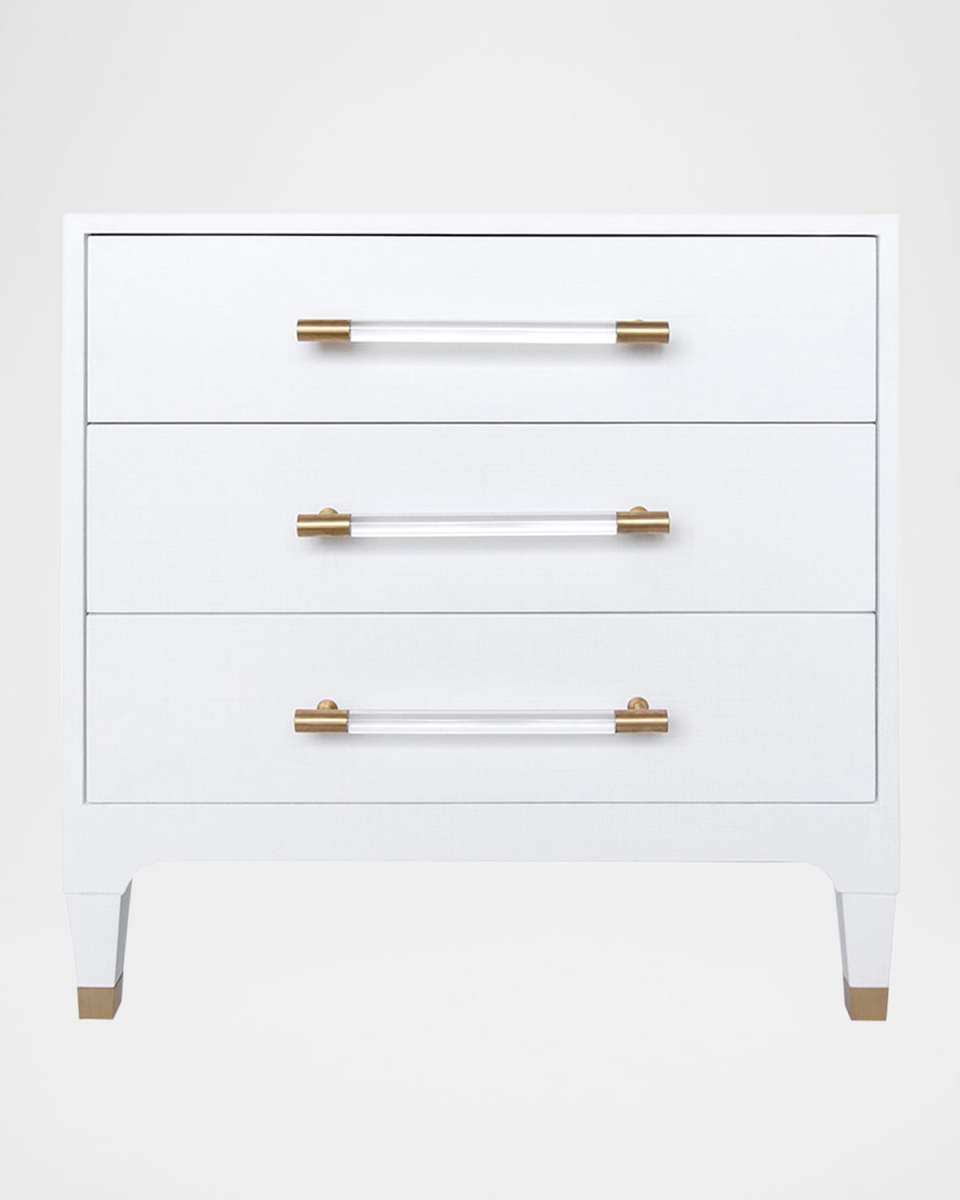 Amber 3-Drawer Side Table